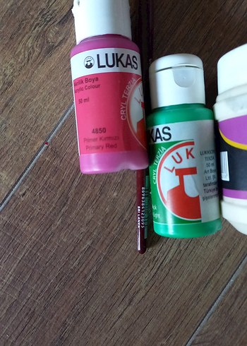 LUKAS Boya Seti ve MONOPOL Tutkal - Görsel 3