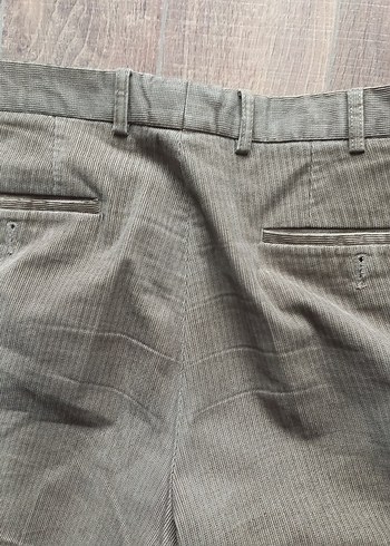 Beymen Kemerli  fitilli Kahverengi Erkek Pantolon - Görsel 7