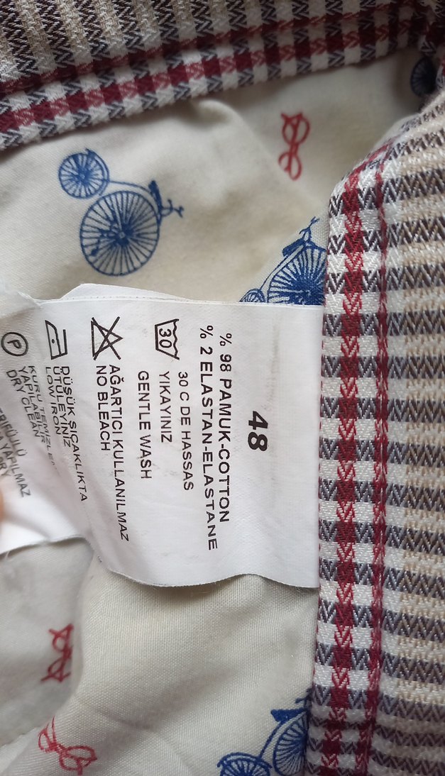 Beymen Kemerli  fitilli Kahverengi Erkek Pantolon - Görsel 4