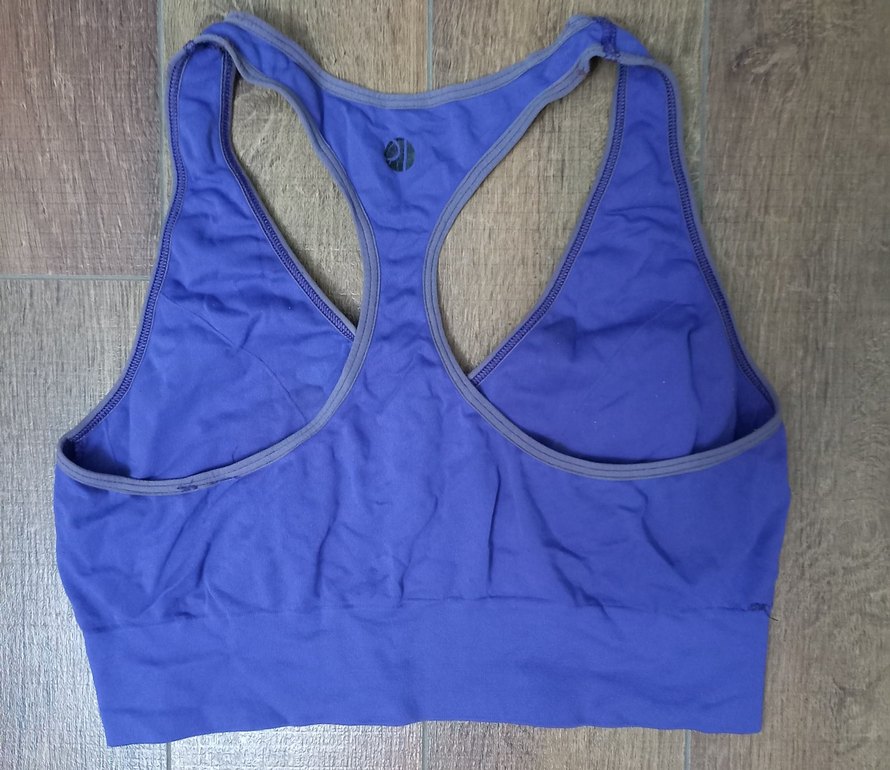 Parlak Mavi Sporcu Sütyeni - Görsel 2