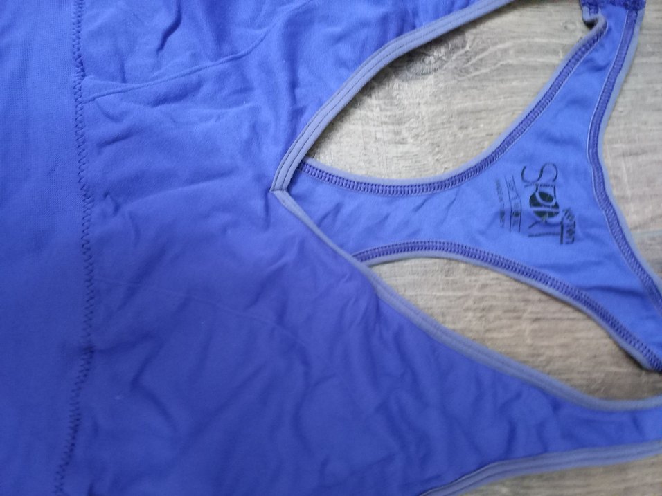 Parlak Mavi Sporcu Sütyeni - Görsel 3