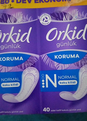 Orkid Günlük Normal Ped 72 'lı Koku Kilidi - Görsel 5