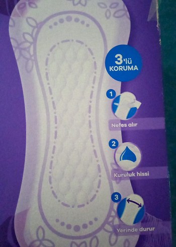 Orkid Günlük Normal Ped 72 'lı Koku Kilidi - Görsel 2