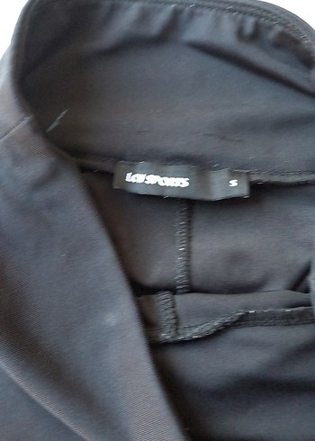 s Beden kırmızı Renk Kırmızı Bağcıklı Crop Top ve Siyah Esnek Tayt