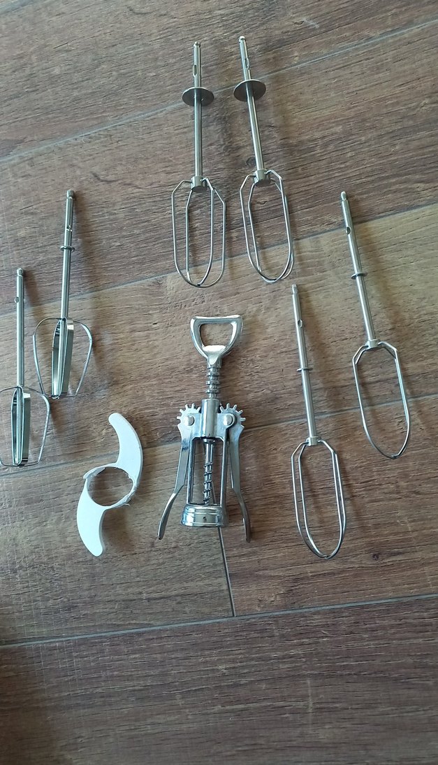 Gri Mikser ve Mutfak Aksesuarları Seti - Görsel 4