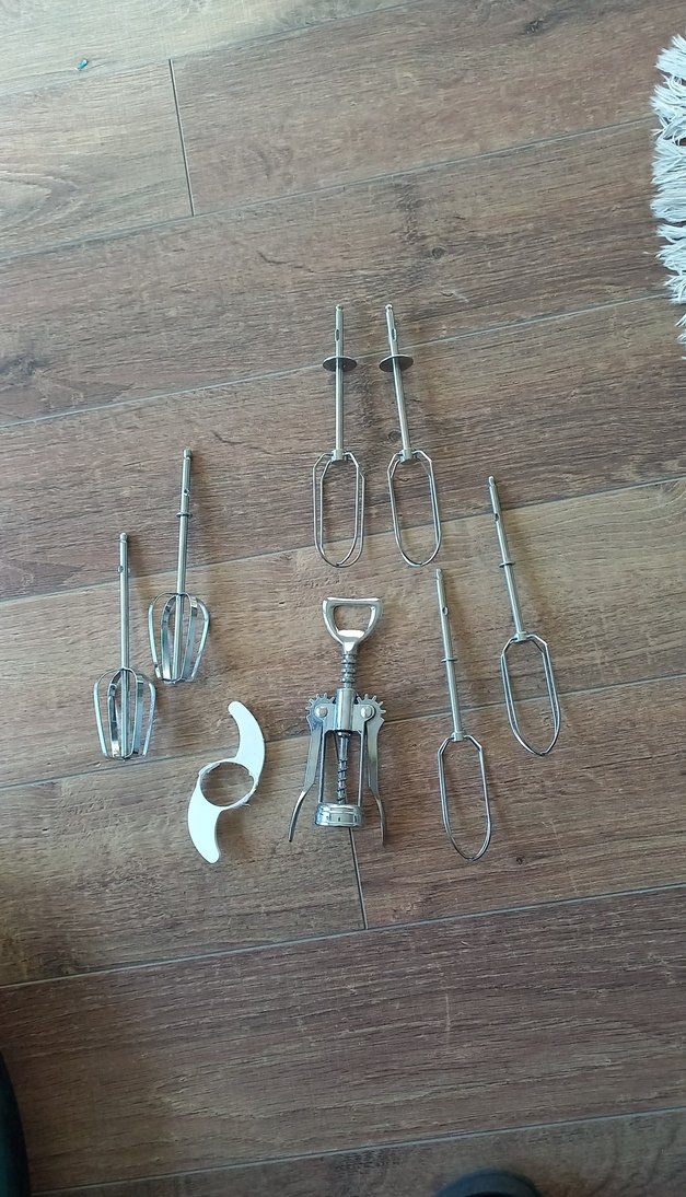 Gri Mikser ve Mutfak Aksesuarları Seti - Görsel 3