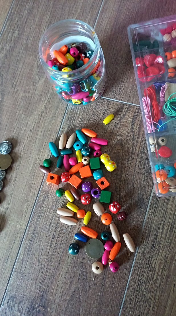 Renkli Boncuk ve Takı Malzemeleri Seti - Görsel 3