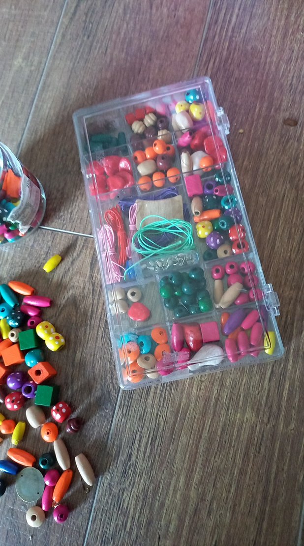 Renkli Boncuk ve Takı Malzemeleri Seti - Görsel 2