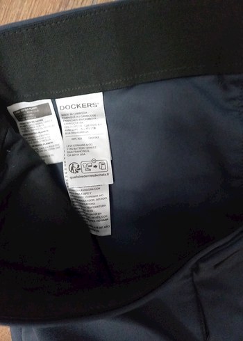 Dockers orijinal Erkek Mavi Normal Kesim Ofis Pantolonu - Görsel 7