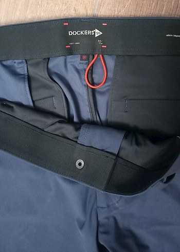 Dockers orijinal Erkek Mavi Normal Kesim Ofis Pantolonu - Görsel 10