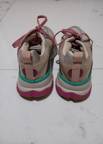 36 Beden Pembe Pastel Kadın Spor Ayakkabı