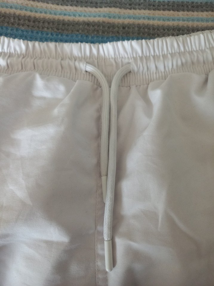 Beyaz  Erkek  deniz Şort - Görsel 2