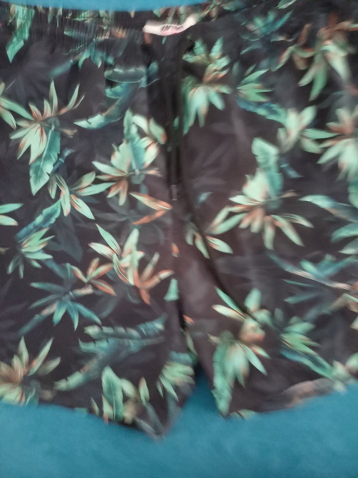 koyon Erkek Loose Fit Mini Desenli deni  Şort - Görsel 4