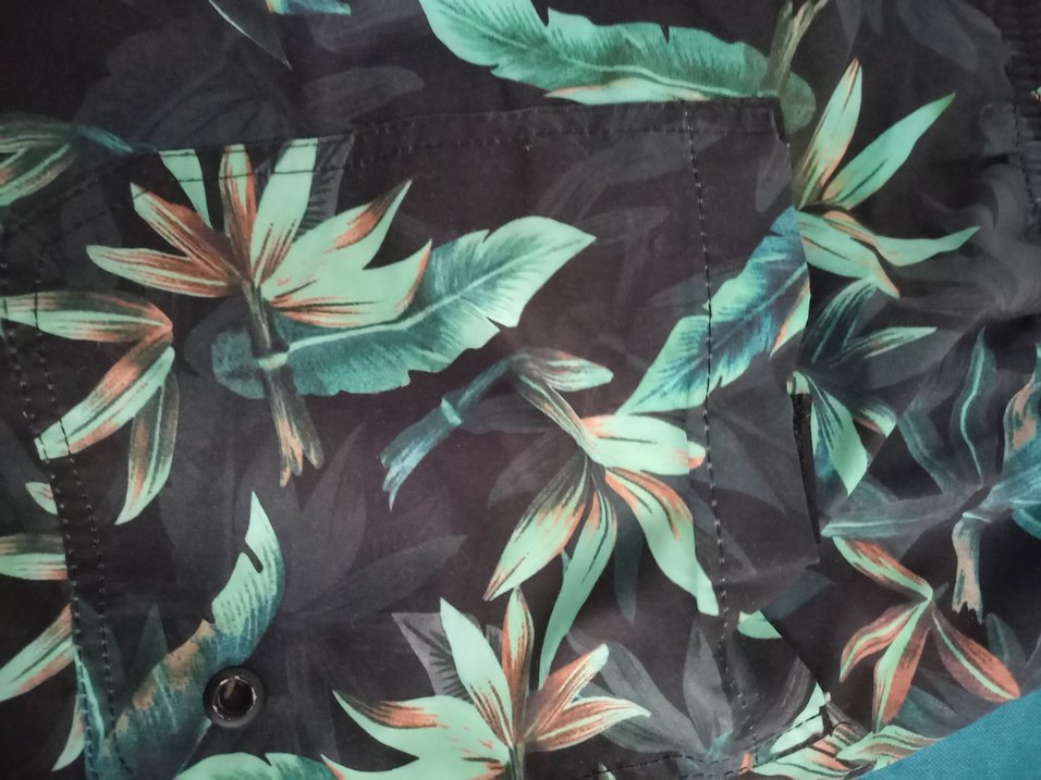 koyon Erkek Loose Fit Mini Desenli deni  Şort - Görsel 3