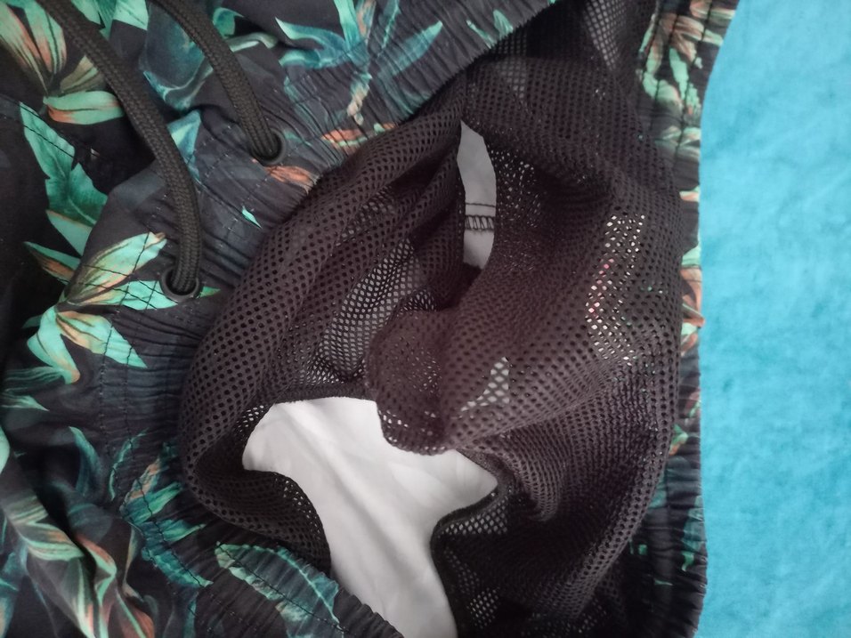 koyon Erkek Loose Fit Mini Desenli deni  Şort - Görsel 5