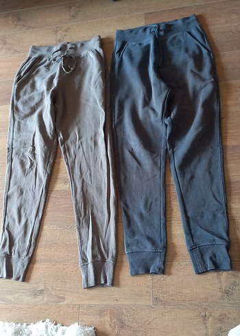 Diğer Rahat Ve Sik Gri Jogger Pantolonlar Blk