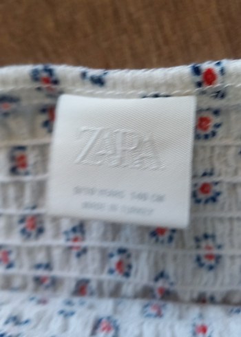 10 Yaş Beden zara Kız Çocuk Bohem Renkli Desenli Elbise