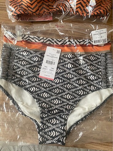 l Beden turuncu Renk Bayan bikini