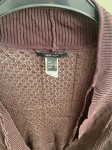 Mango Örgü tunik bluz