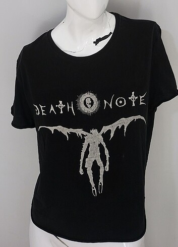 Death Note Tişört Sırt Detay Siyah L