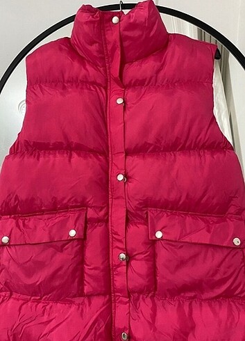 Fuşya Şişme Yelek XL Beden Sıfır Etiketli - Görsel 2