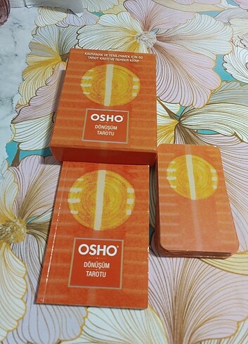 Osho dönüşüm Tarot destesi