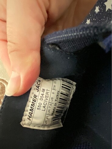 41 Beden lacivert Renk HAMMERJACK ERKEK AYAKKABI