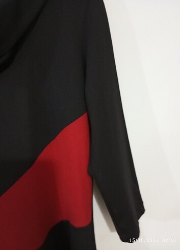 42 Beden kırmızı Renk Siyak kırmızı şık bir elbise