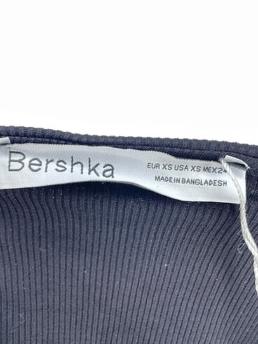 xs Beden siyah Renk Bershka Kısa Elbise %70 İndirimli.