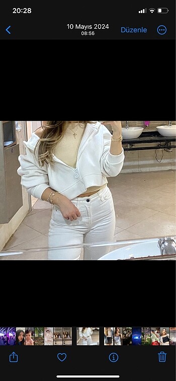 Mavi pantolon high rise mom jean