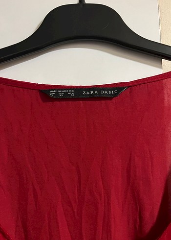 Kırmızı Kolsuz Midi Tulum - Görsel 2