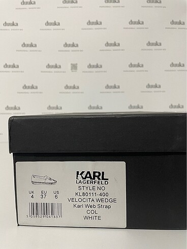 37 Beden beyaz Renk Karl Lagerfeld loafer