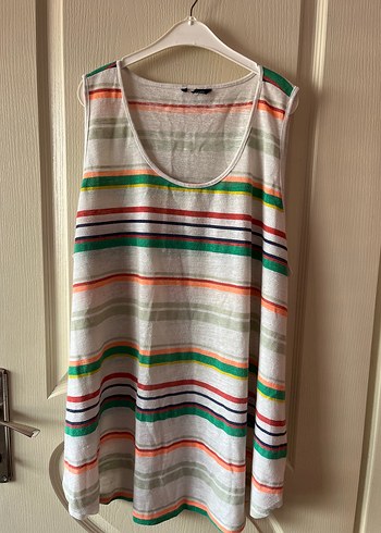 American Vintage Kadın Çok Renkli Salaş Kolsuz Bluz