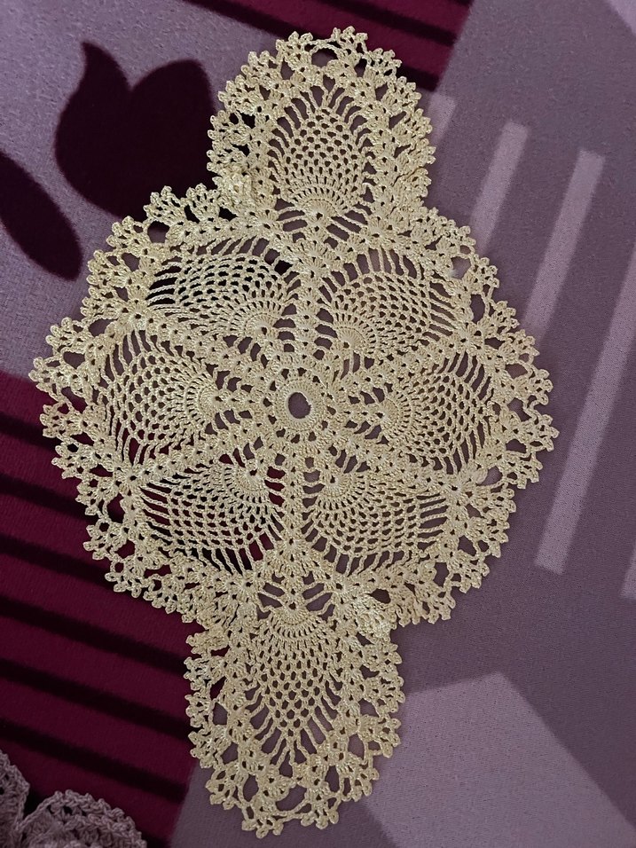 Dantel tepsi örtüsü - Görsel 2