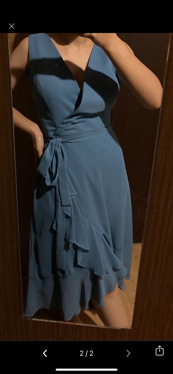 Straplez Drapeli Bordo Mezuniyet Elbisesi - Görsel 2