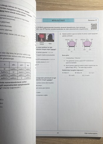 Beden 3D TYT Biyoloji Simülasyon Denemeleri