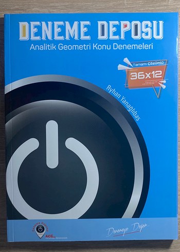 Analitik Geometri Deneme Deposu
