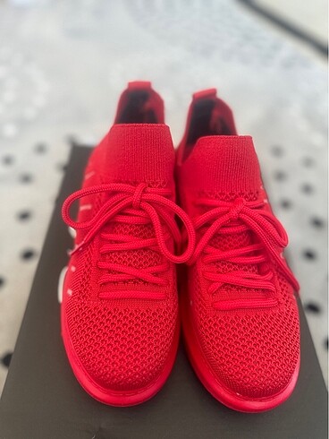 36 Beden kırmızı Renk Kadın ayakkabı