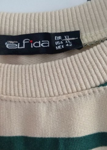 Bej erkek kadın Sweatshirt XL Beden