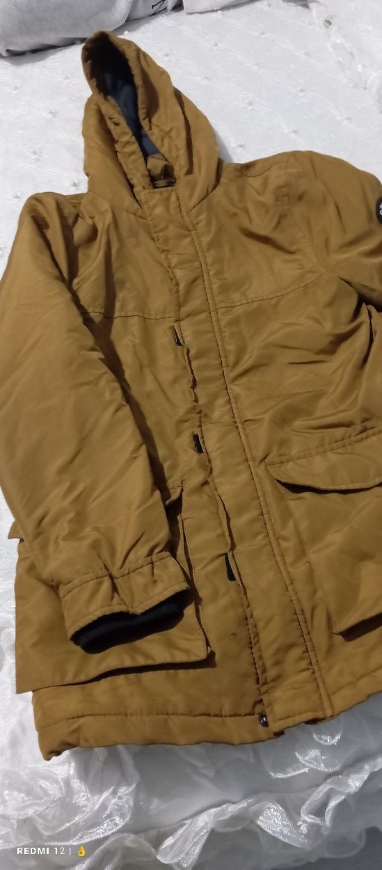 Bej Düz Erkek Midi Boy Ceket - Görsel 3