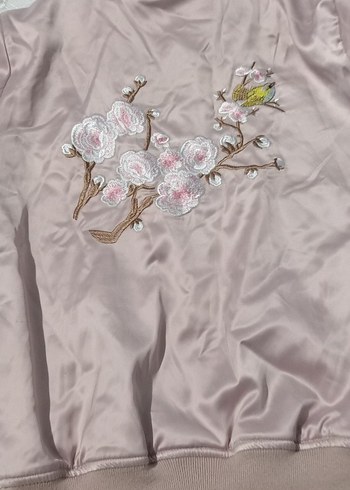 Bej Midi Kadın Ceket, Fermuarlı, Rahat Kesim - Görsel 4