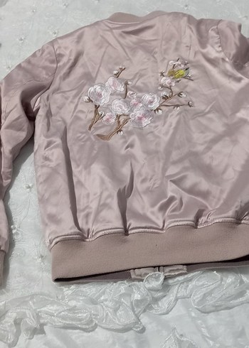 Bej Midi Kadın Ceket, Fermuarlı, Rahat Kesim - Görsel 3