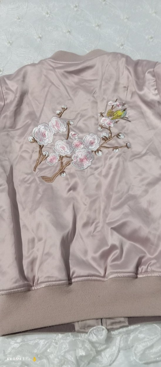 Bej Midi Kadın Ceket, Fermuarlı, Rahat Kesim - Görsel 4