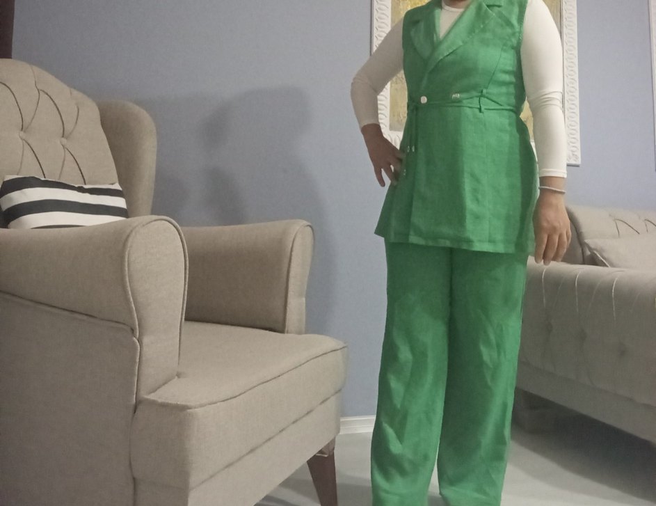 Kemerli Yeşil ikili takim - Görsel 2