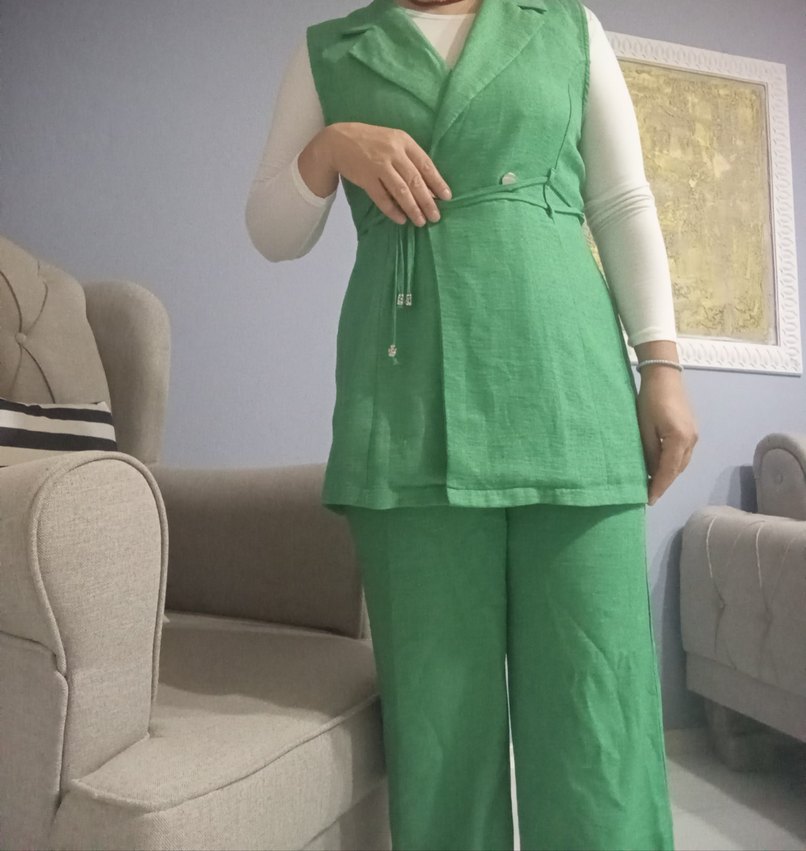 Kemerli Yeşil ikili takim - Görsel 4
