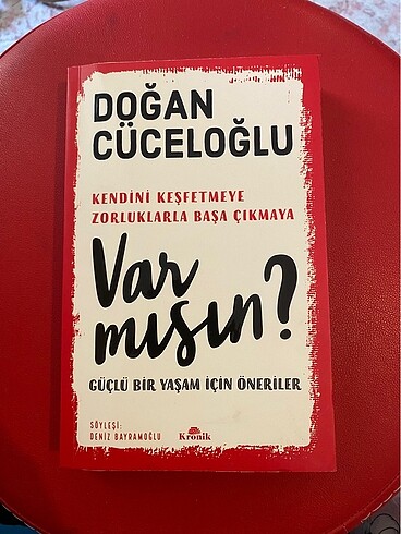 Kitap. ?Var mısın?? Doğan Cüceloğlu