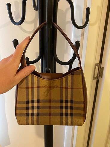 Burberry, orijinal vintage çanta