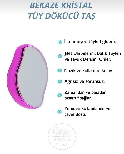  Beden Epilasyon Aleti Taş Acısız Tüy Dökücü Epilatör