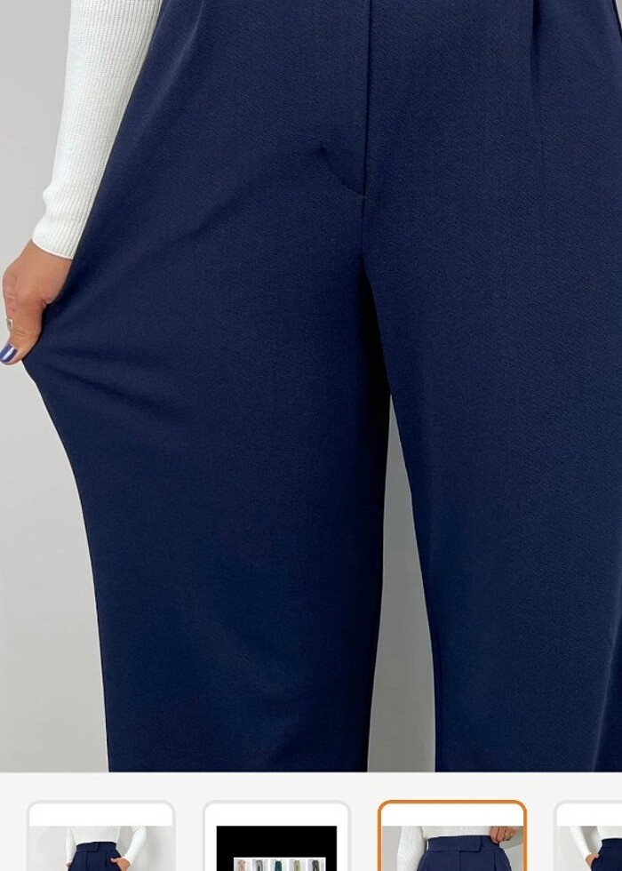 Kadın palazzo pantolon - Görsel 2