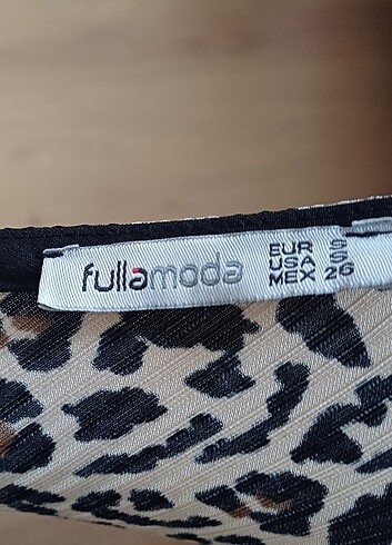 Kadın leoparlı elbise - Görsel 3